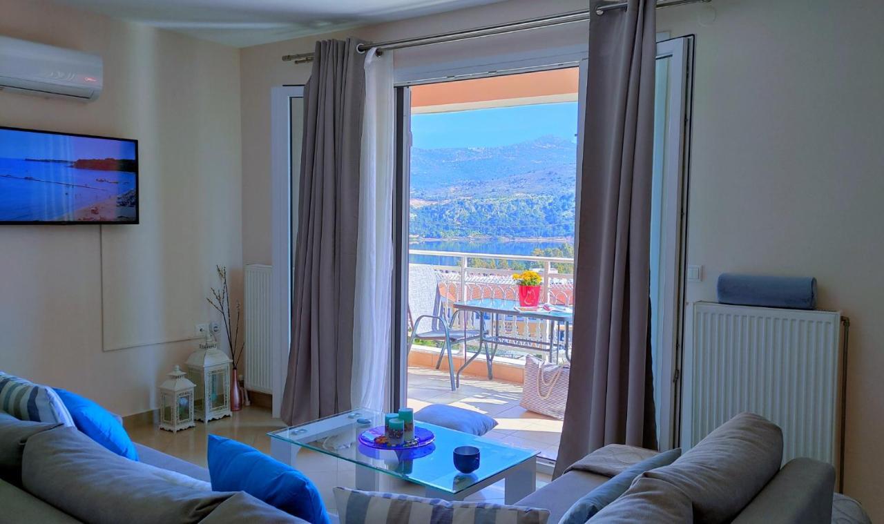 Blue Lagoon Luxury Apartment A3 阿尔戈斯托利翁 外观 照片