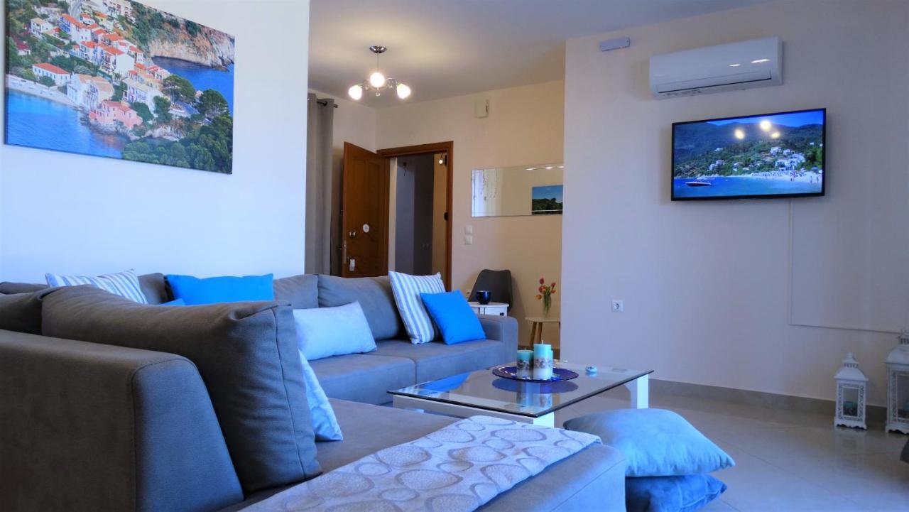 Blue Lagoon Luxury Apartment A3 阿尔戈斯托利翁 外观 照片